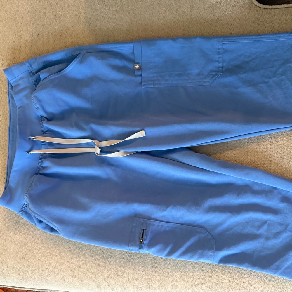 FIGS High Waisted Yola Skinny Scrub Pant Medium TALL